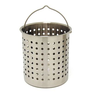 Bayou Classic Stainless Steel Perforated Baskets   Stockpots & Fryer Baskets