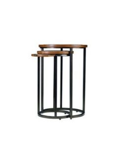 Stanley Furniture 816 65 13 Continuum Round Metal Nesting Table