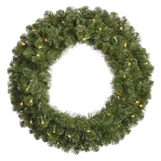 Vickerman 30 in. Pre Lit LED Grand Teton Wreath   Christmas Wreaths
