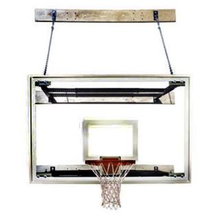 First Team Supermount Tradition Wallmount Basketball System   Wall Mounted Hoops