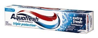 Aquafresh Extra Fresh Whitening Fluoride Toothpaste, 6.4 Ounce: Health & Personal Care