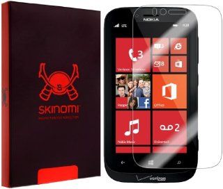 Skinomi TechSkin   Nokia Lumia 822 Screen Protector Premium HD Clear Film with Lifetime Replacement Warranty / Ultra High Definition Invisible and Anti Bubble Crystal Shield   Retail Packaging: Cell Phones & Accessories
