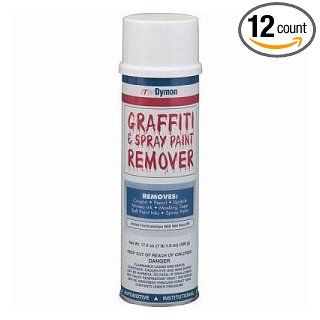 ITW Dymon Graffiti and Spray Paint Remover, 20 Ounce Aerosol Can    12 cans per case.: Industrial & Scientific