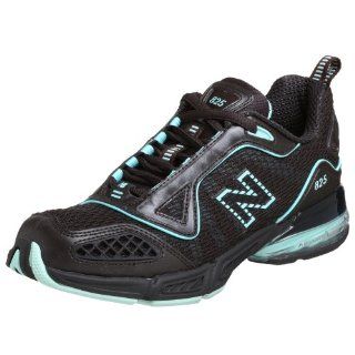 New Balance Women's WX825 Training Shoe, Black/Blue, 6 B: Sports & Outdoors