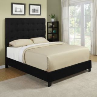 Byanca Button Tufted Upholstered Bed   Queen   Standard Beds