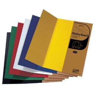 Elmer's Corrugated Tri Fold Display Board, 36 x 48 Inches, 1 Ply, Red Inside/Kraft Outside, 6 Pack (J730302) : Foam Boards : Office Products