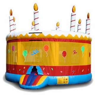 EZ Inflatables Birthday Jumper Bounce House   Commercial Inflatables