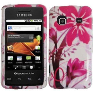 Pink Splash Hard Case Cover for Samsung Galaxy Precedent M828C: Cell Phones & Accessories