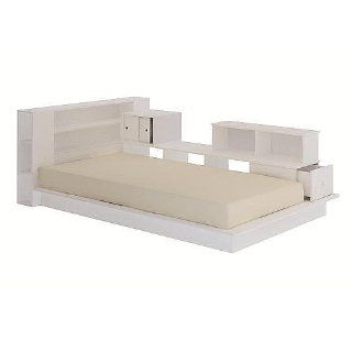 Solutions by Kids R Us Twin Platform Bed   White: Toys & Games