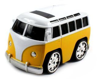 Volkswagen Bus Super Mini Electric RC Car RTR Fun Size, Big Chrome Rims (Colors May Vary): Toys & Games