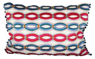 Design Accents Uzbek Pattern Pillow   Uzbek   Decorative Pillows