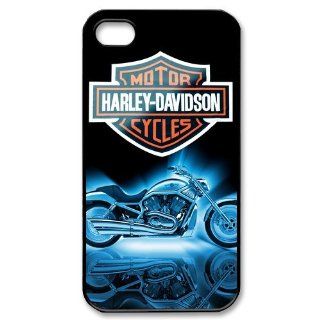 Harley Davidson Black Rubber Case for Apple iPhone 4 or iphone 4s: Books