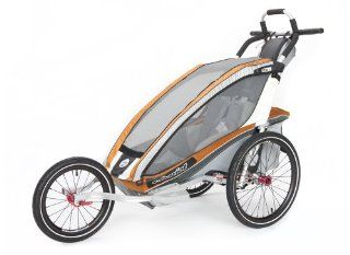 Chariot CX 1 Chassis Bundled with Jogging Kit, 1 Child   Copper : Child Carrier Bike Trailers : Sports & Outdoors