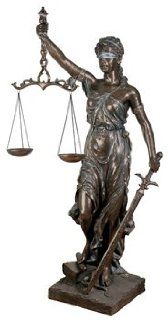 Life Size Lady Justice   Collectible Figurine Statue Sculpture Figure  
