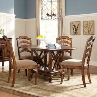 Standard Furniture Crossroad 5 Piece Round Dining Table Set   Dining Table Sets
