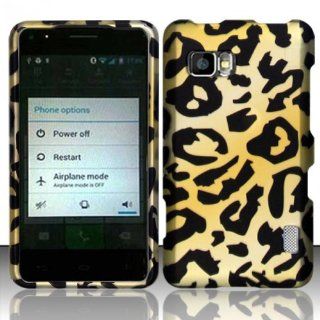 Yellow Cheetah Hard Cover Case for LG Mach LS860 Cell Phones & Accessories
