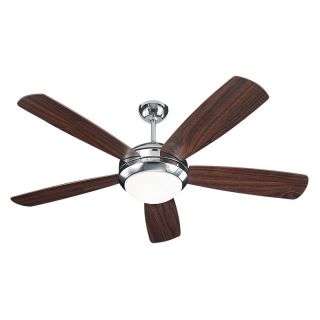 Monte Carlo 5DI52PND Discus 52 in. Indoor Ceiling Fan   Polished Nickel   Ceiling Fans