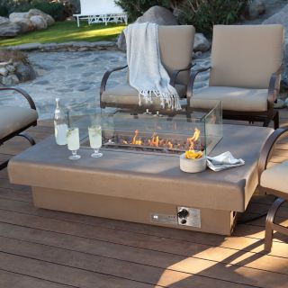 Palazetto 60 in. Gas Fire Table   Sand   Fire Pits