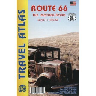 Route 66 (USA) 1:1, 840, 000 Travel Atlas: ITMB Canada: 9781553410836: Books