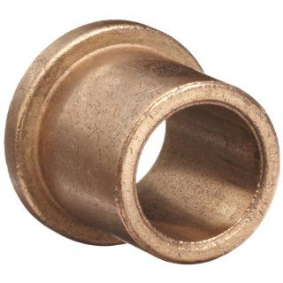 Bunting Bearings EF202416 Flanged Bearings, Powdered Metal SAE 841, 1 1/4" Bore x 1 1/2" OD x 1" Length 1 3/4" Flange OD x 3/16" Flange Thickness (Pack of 3) Flanged Sleeve Bearings