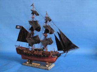 Caribbean Pirate Ship 26" BACKUP Tall Model Ship   Already Built Not a Kit   Wooden Tall Sailing Ship Replica Scale Ship Model Boat Home Nautical Beach Wall Dcor or Gift   Sold Fully Assembled: Toys & Games