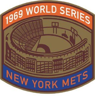 MLB New York Mets 1969 World Series Patch : Sports Related Merchandise : Sports & Outdoors