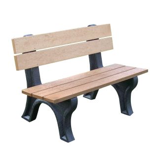 Econo Mizer Traditional Commercial Grade Park Bench   Outdoor Benches