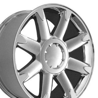 Denali Style Wheels Fits GMC   Chrome 20x8.5 Set of 4: Automotive