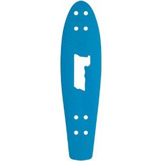 Penny Die Cut Nickel Skateboard Grip Tape   Blue / Size 27": Automotive