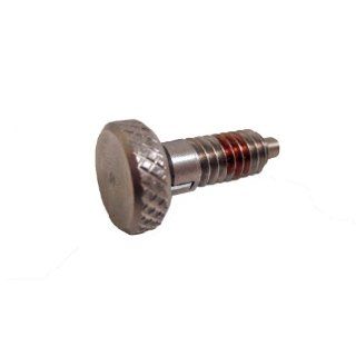 LRSS Series Stainless Steel Lock Out Type Hand Retractable Spring Plunger with Knurled Handle, with Patch, 1/2" 13 Thread Size, 0.875" Thread Length: Metalworking Workholding: Industrial & Scientific