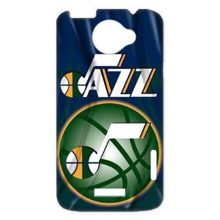 NBA Utah Jazz Team Logo HTC ONE X Best Durable Plastic Case for Fans: Electronics