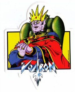 Voltron King Zarkon Sticker: Toys & Games