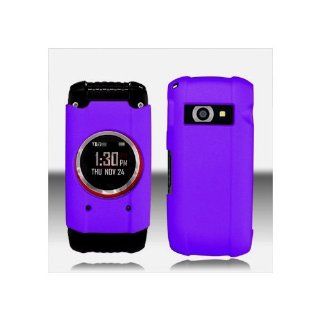 Purple Hard Cover Case for Casio G'zOne Ravine 2 C781: Cell Phones & Accessories