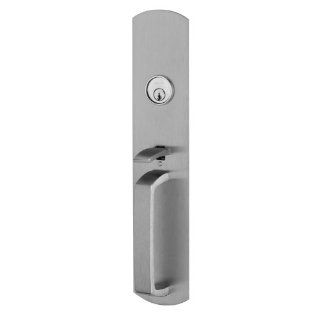 Von Duprin 880TP M Thumbpiece Trim with Mortise Cylinder for 88 Series Mortise Exit Device, Satin Chrome Finish: Industrial Hardware: Industrial & Scientific
