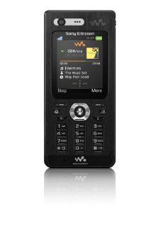 Sony Ericsson W880i Unlocked Cell Phone with 2 MP Camera, 3G, MP3/Video Player, Memory Stick Pro Duo Slot  International Version with No Warranty (Pitch Black): Cell Phones & Accessories