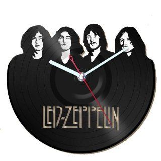 Clock Vinyl Record Recycled Wall   Home Living Room Decor   Led Zeppelin  