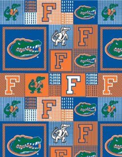 College University of Florida Gators Print Fleece Fabric By the Yard: Home & Kitchen