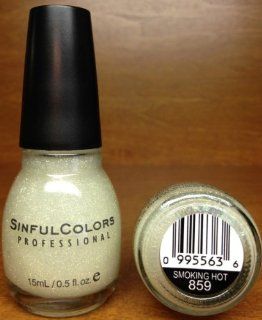 Sinful Colors Professional Nail Polish Enamel, Smoking Hot #859, .5 Oz.: Health & Personal Care