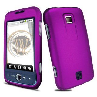 Cover Case for Huawei Ascend M860   Rubberized Purple: Cell Phones & Accessories