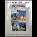World History, Volume I: Prehistory to 1500