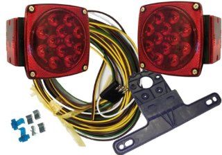 Universal LED Submersible/Marine & Baot Trailer Light Kit for Under 80" Trailers : Boat Trailer Lights : Sports & Outdoors