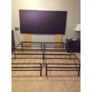 Sleep Master Platform Metal Bed Frame/Mattress Foundation, Twin: Home & Kitchen