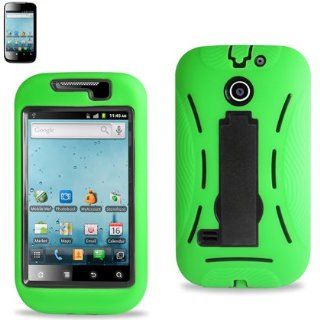 (Super Cover) Hard Case for Huawei Ascend II M865 Green/Black (SLCPC06 HWM865GRBK): Cell Phones & Accessories