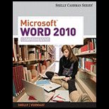 Microsoft Office Word 2010 Comprehensive