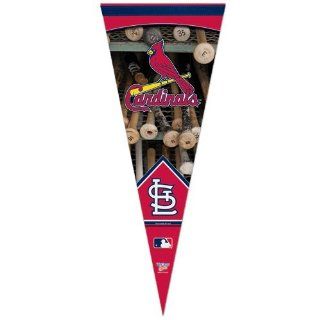 St. Louis Cardinals Baseball Bats Style Premium Pennant 12 x 30  Sports Related Pennants  Sports & Outdoors