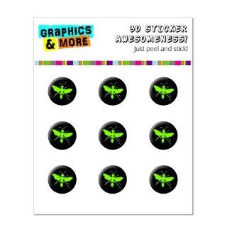 Graphics and More Hornet Wasp   Green Home Button Stickers Fits Apple iPhone 4/4S/5/5C/5S, iPad, iPod Touch   Non Retail Packaging   Clear: Cell Phones & Accessories