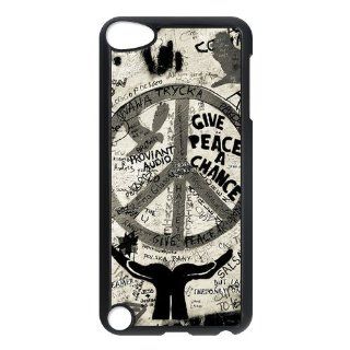 Custom Peace Case For Ipod Touch 5 5th Generation PIP5 892: Cell Phones & Accessories