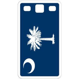 South Carolina SC State Flag White Samsung Galaxy S3   i9300 Cell Phone Case   Cover: Cell Phones & Accessories