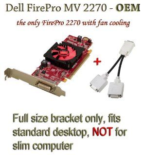Dell ATI FirePro MV 2270 512MB Professional Graphics Card: Computers & Accessories