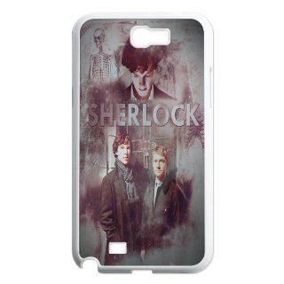 BBC's Sherlock Custom Samsung Galaxy Note 2 N7100 Case: Cell Phones & Accessories